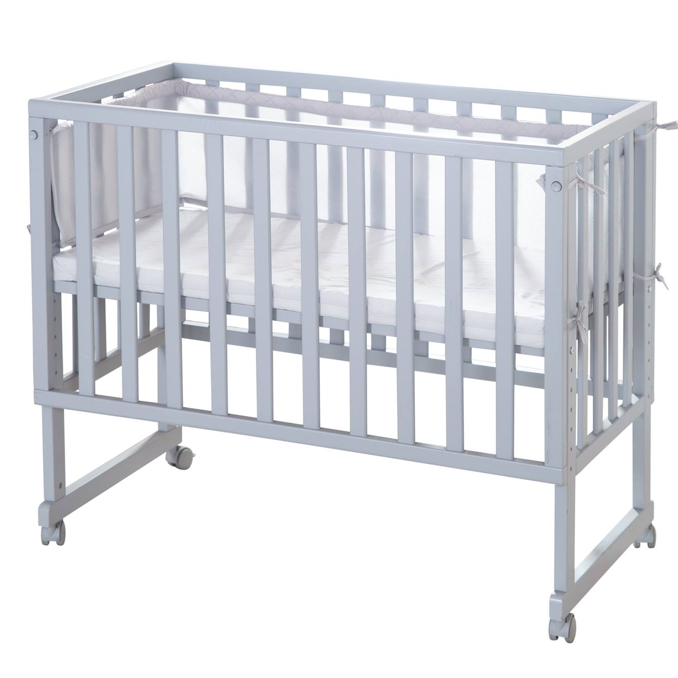 Berceau Cododo 3en1 Avec Matelas Et Accessoires Roba Style Gris Taupe