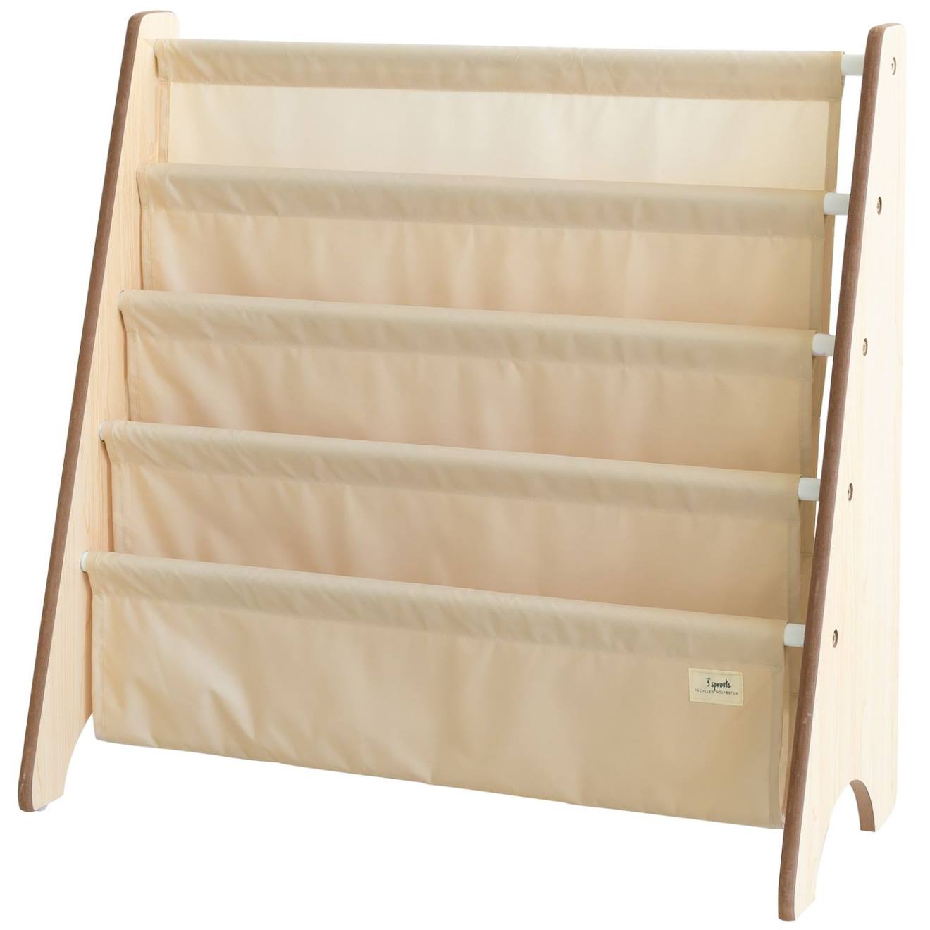 Bibliothèque En Tissu Beige