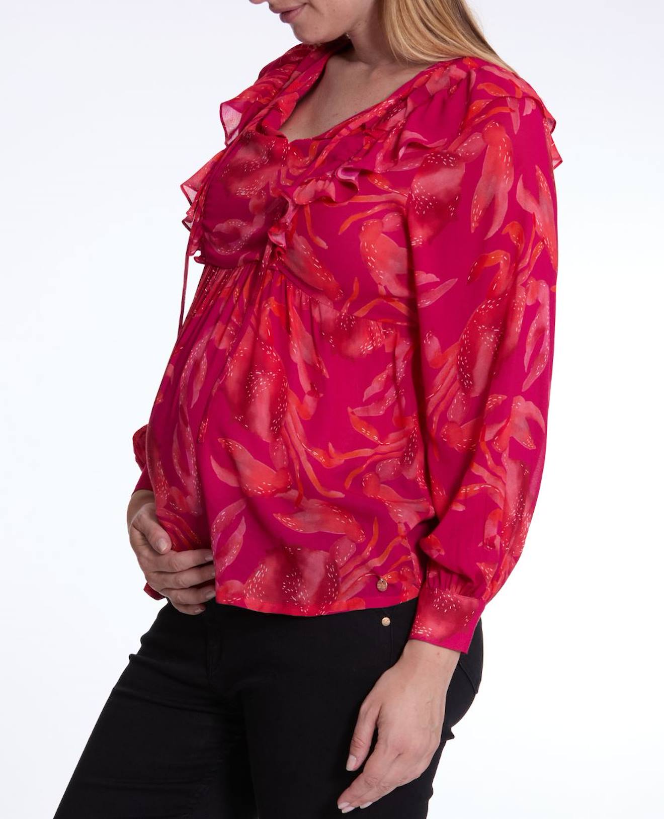 Blouse De Grossesse Et D'allaitement Nori Multico