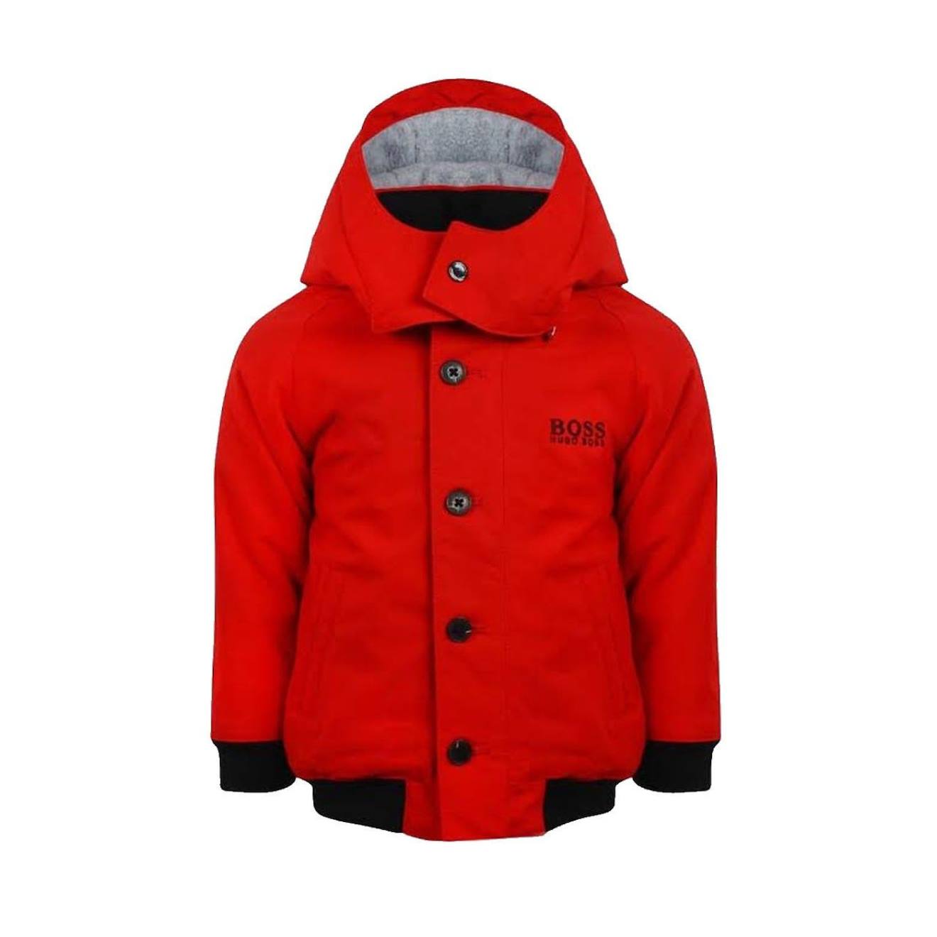 Blouson Bébé Rouge, Noir