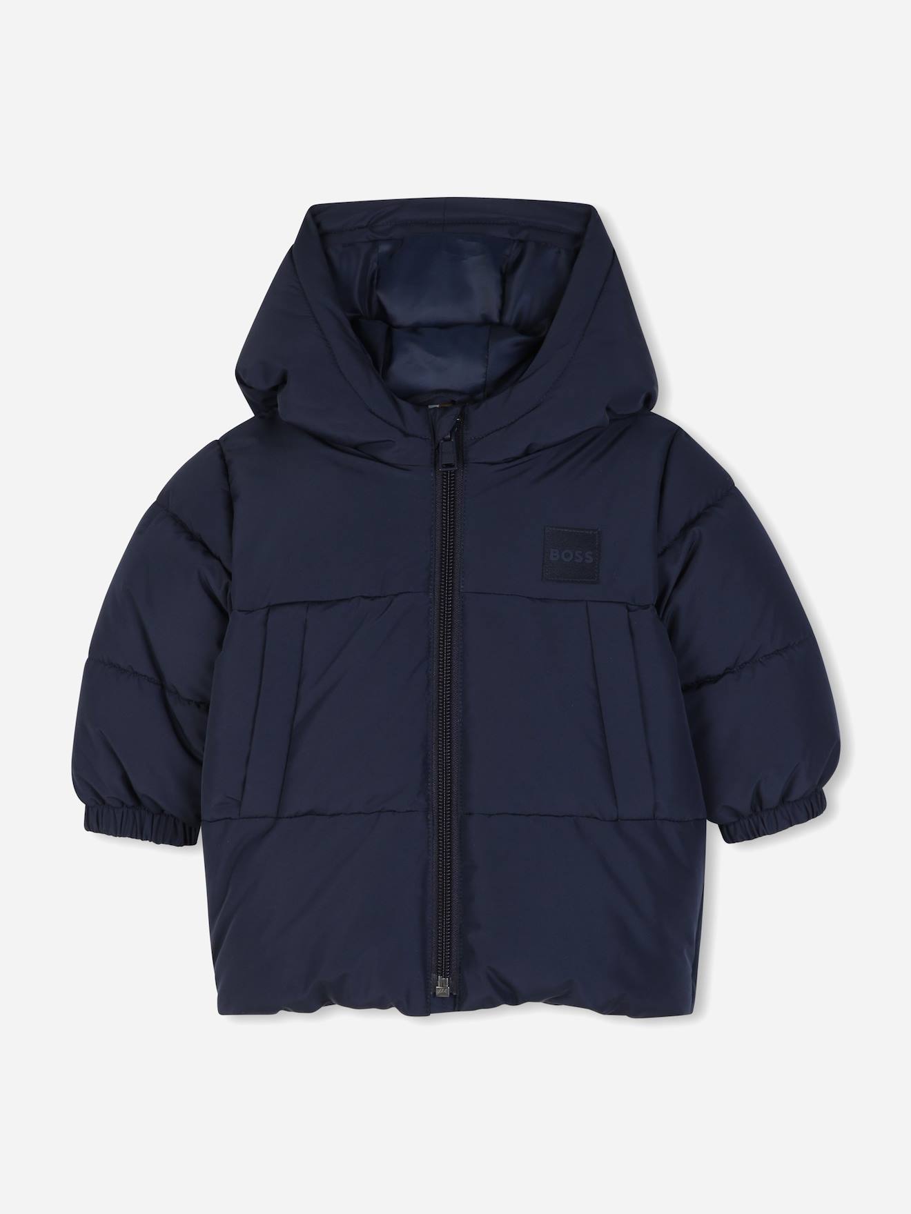 Blouson Garçon À Capuche Bleu Foncé