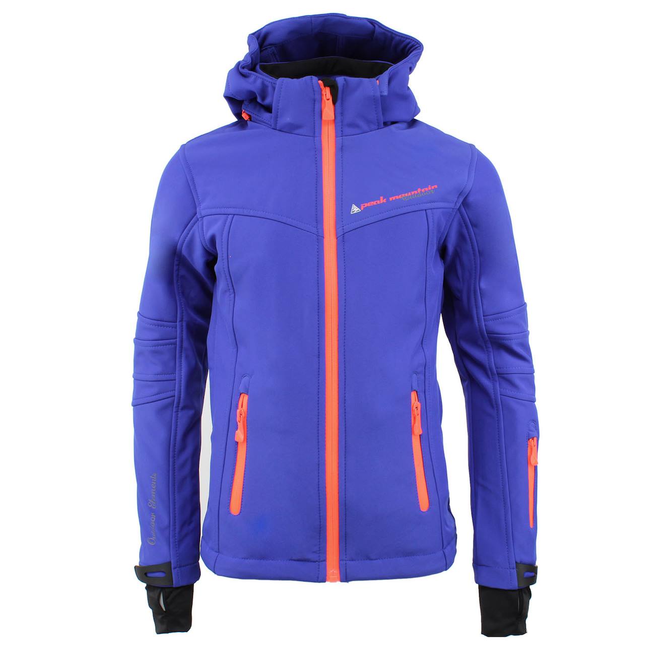 Blouson Softshell Fille Gamala Bleu