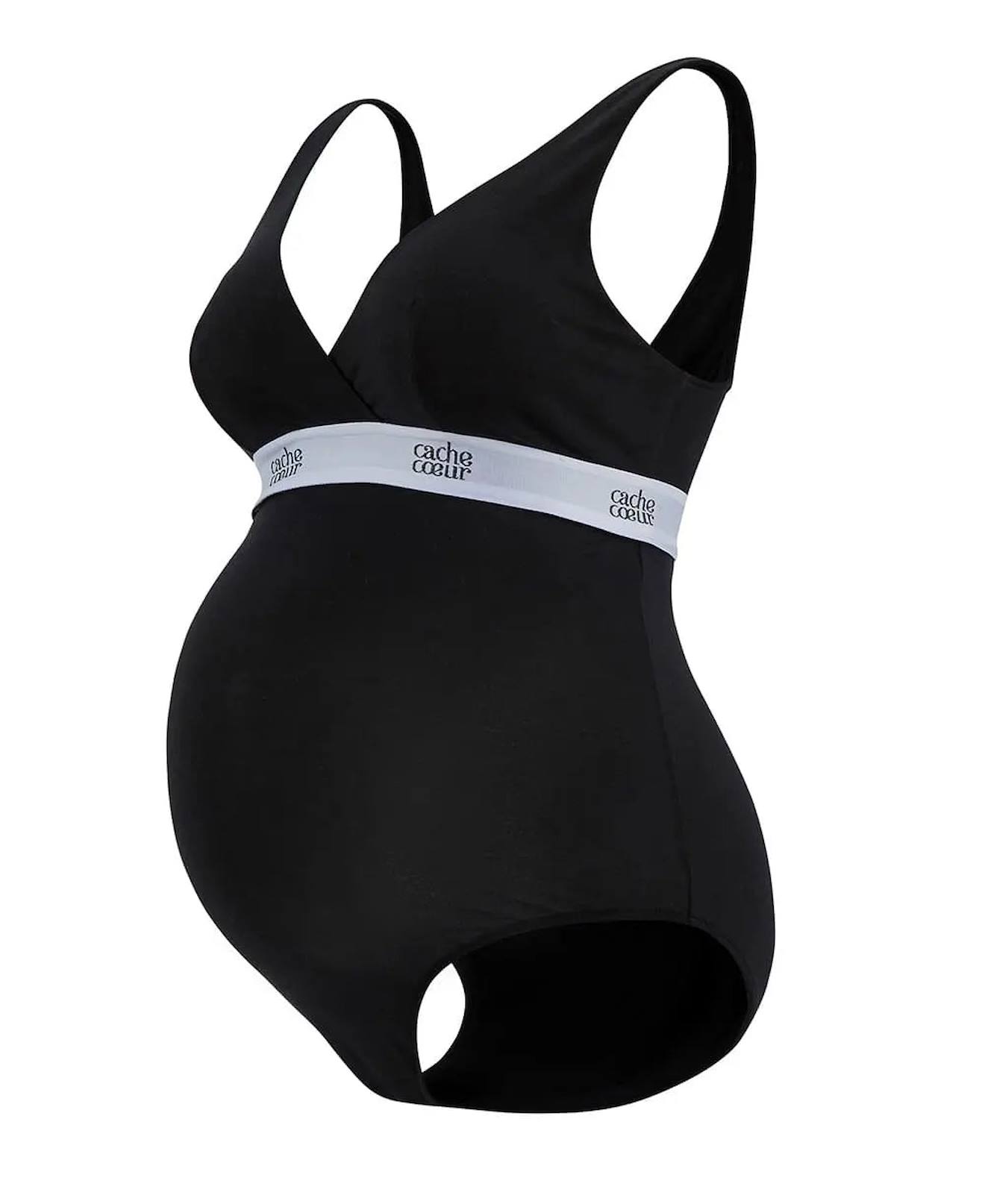 Body De Maternité D'allaitement Life Noir