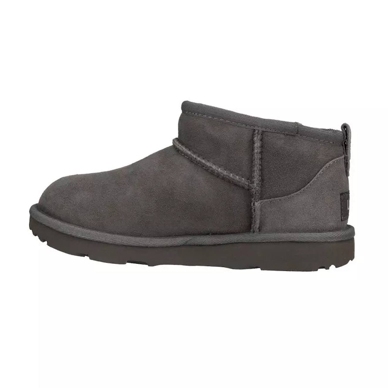 Boots Enfant En Daim Gris