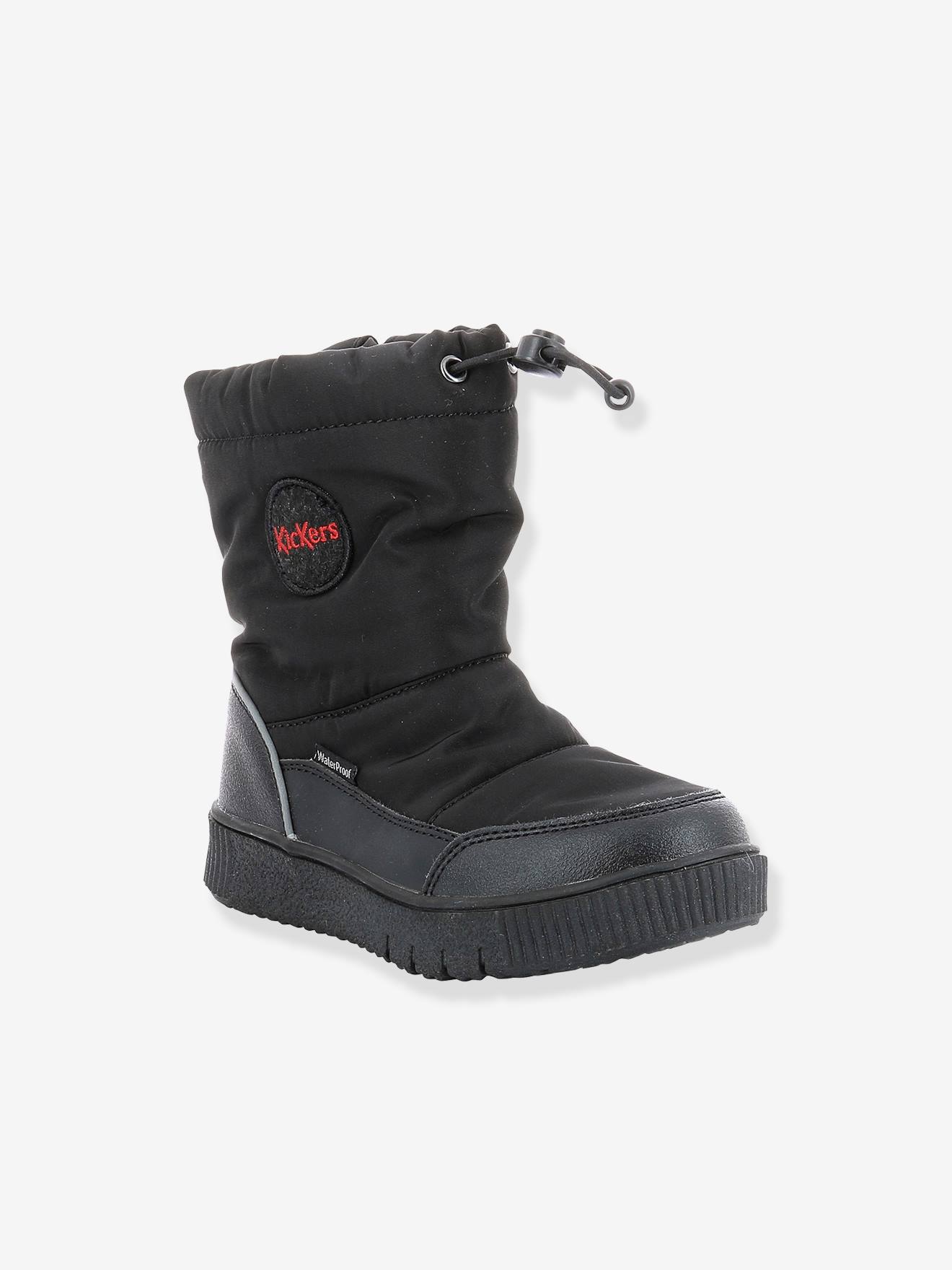 Boots fourrées mixtes Atlak noir