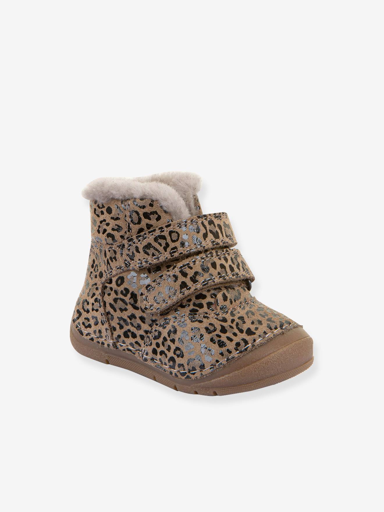 Boots garçon PAIX UP WINTER Froddo beige imprimé