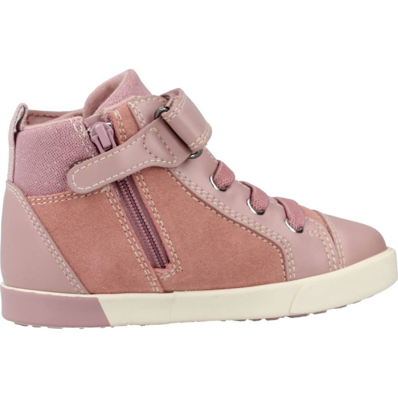 Bottes Bébé Fille En Cuir Rose