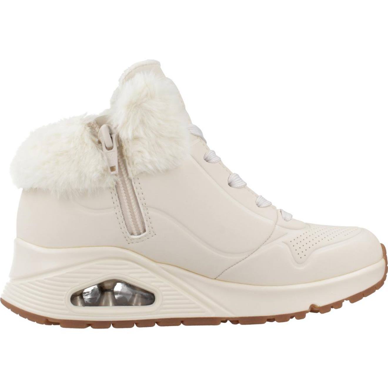Bottes Enfant Fille Légère Souple Blanc