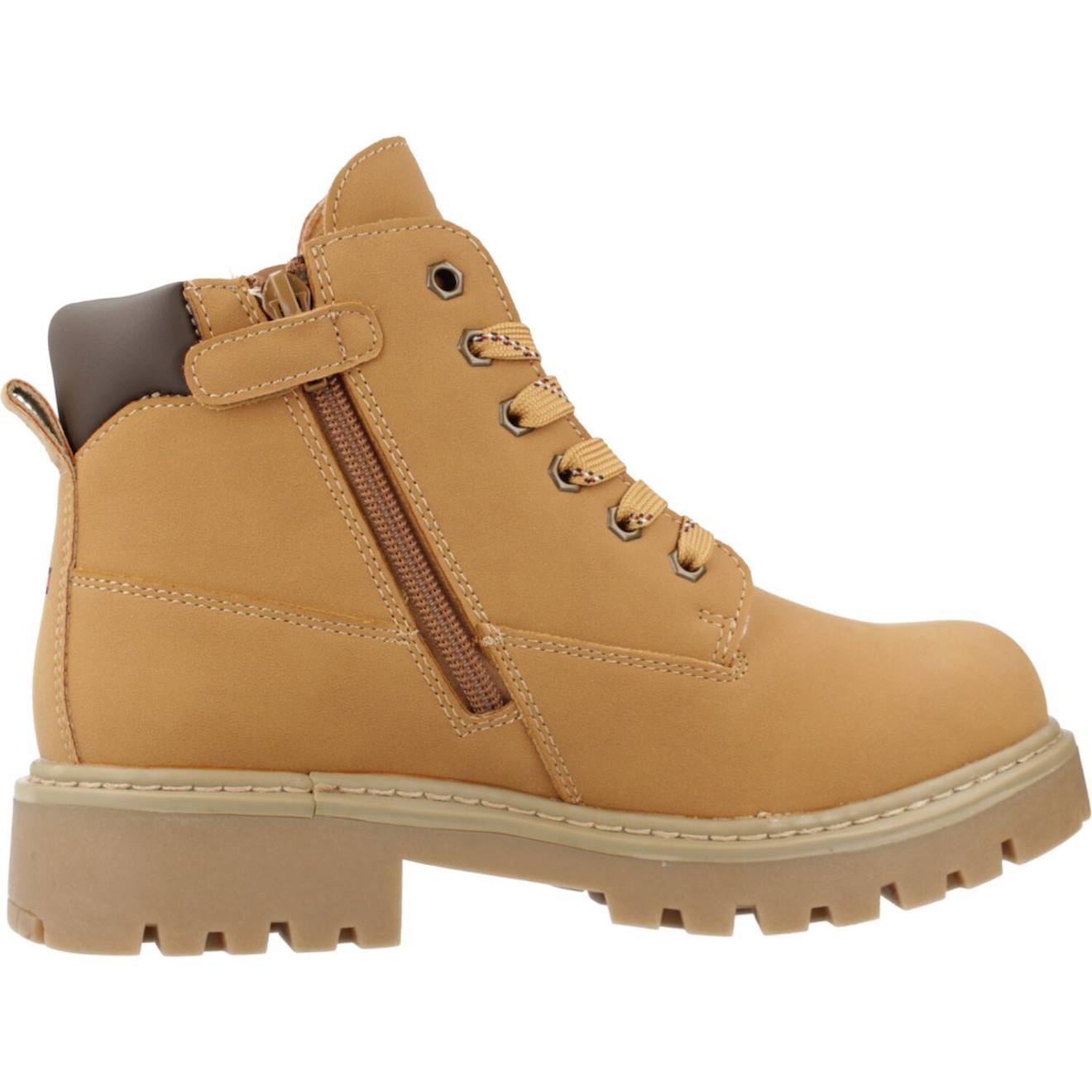 Bottes Enfant Garçon Brun Ocre