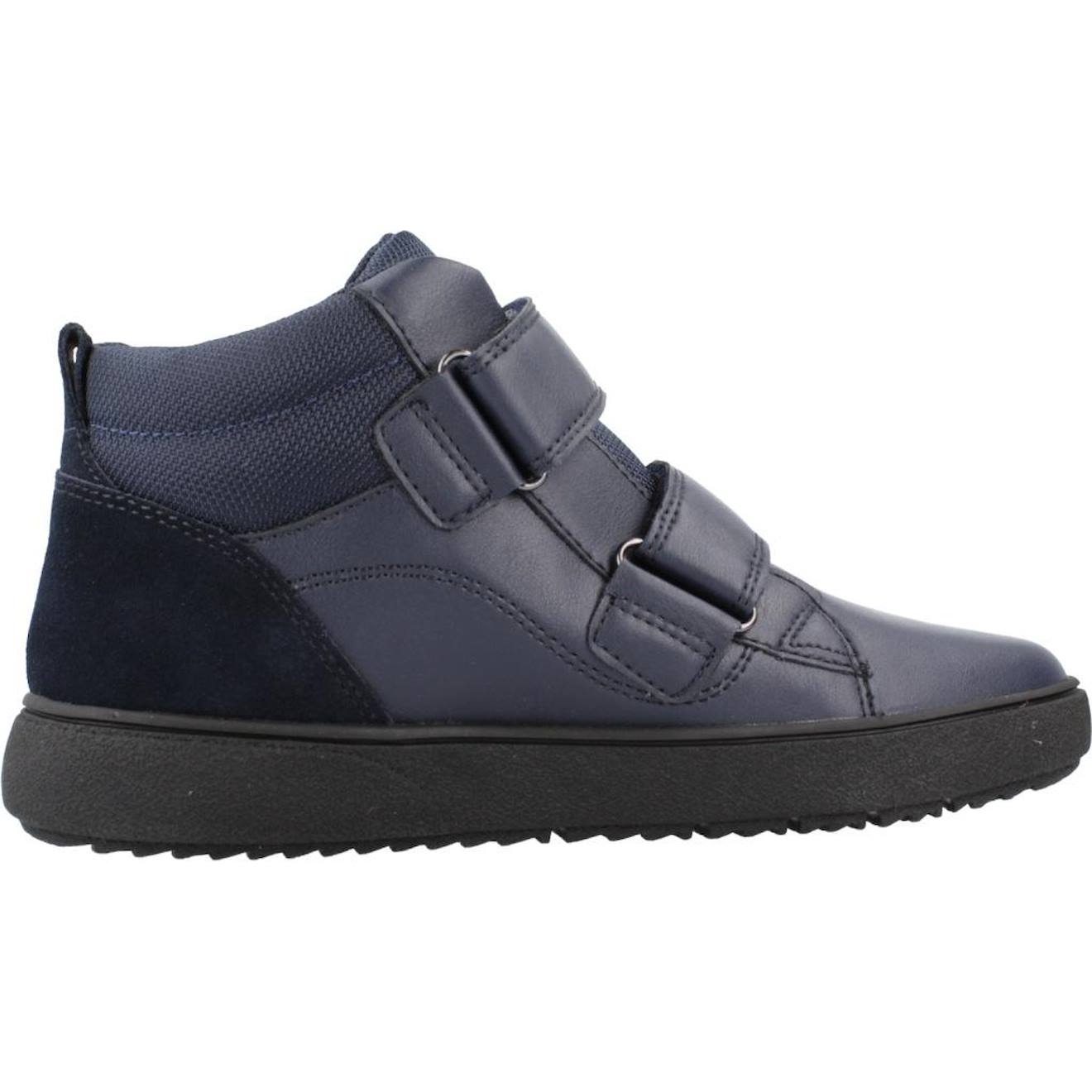 Bottes Enfant Garçon En Cuir Bleu C4002