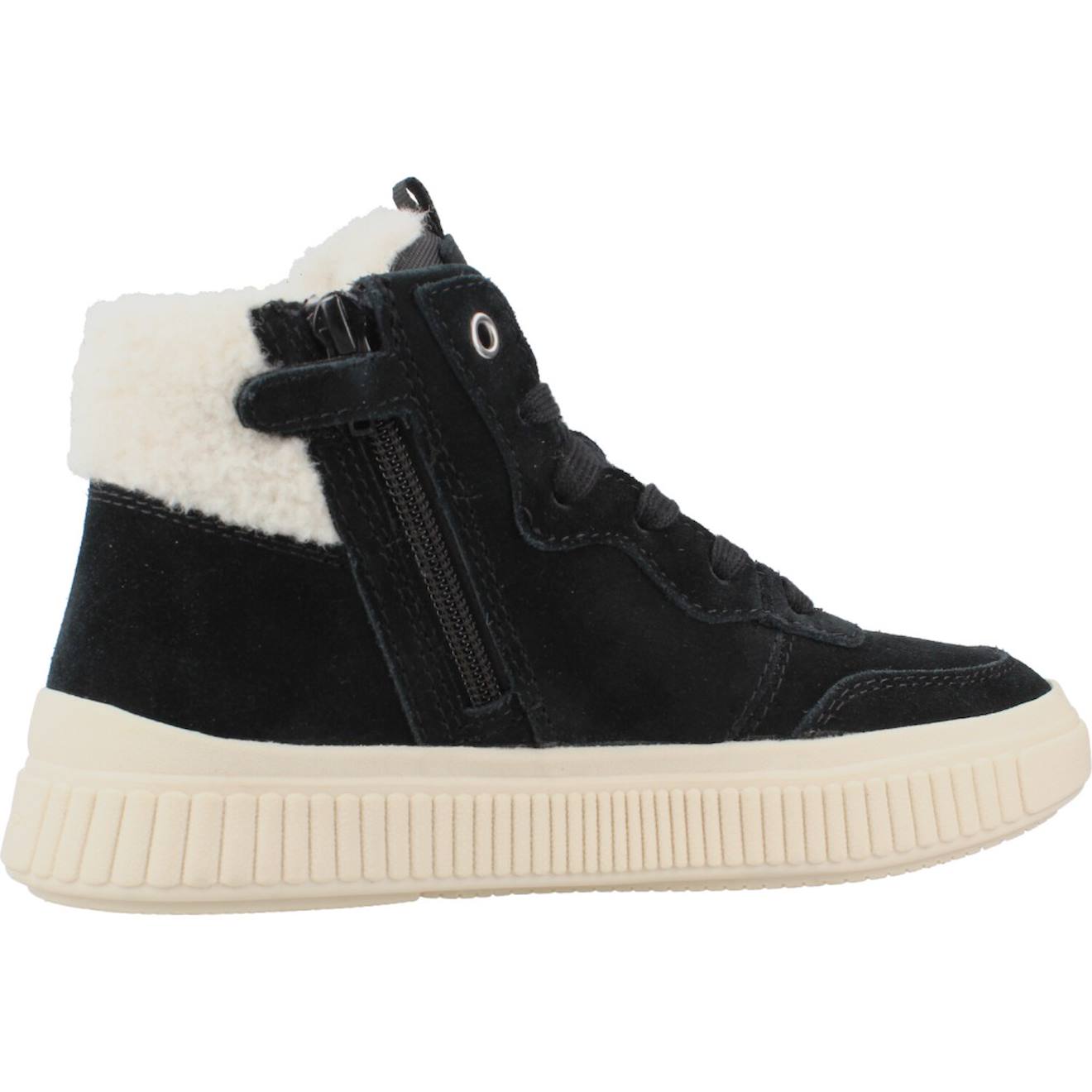 Bottes Fille En Textile Laquinny Wpf Noir