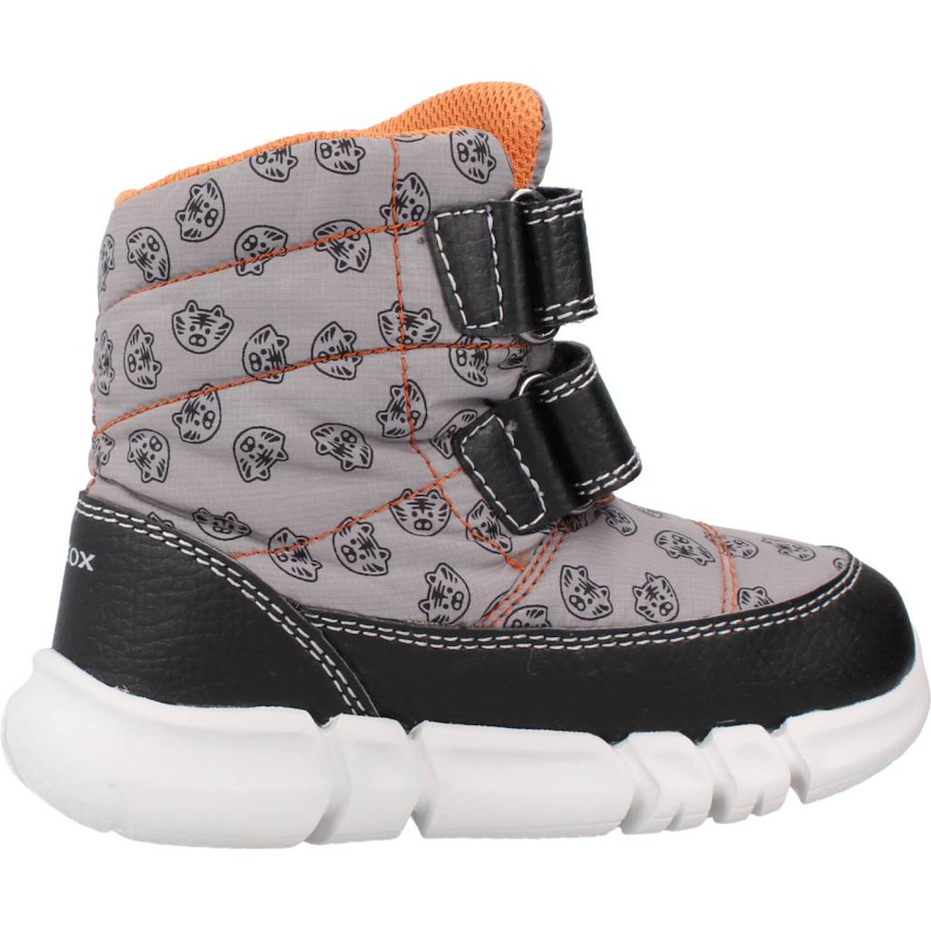 Bottes Garçon Imperméables Amphibiox Pour L'hiver Noir