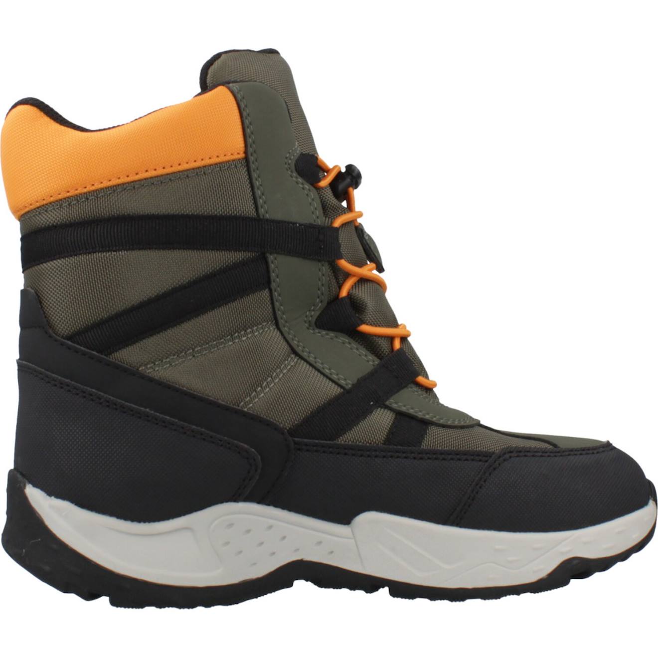 Bottes Garçon Imperméables Amphibiox Pour L'hiver Vert
