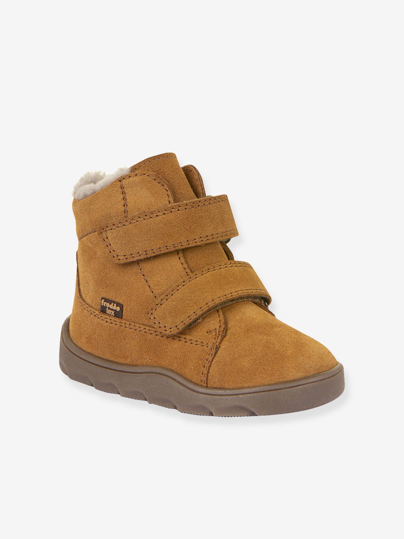 Bottes pieds nus enfants ZERU TEX FURRY BAREFOOT Froddo caramel