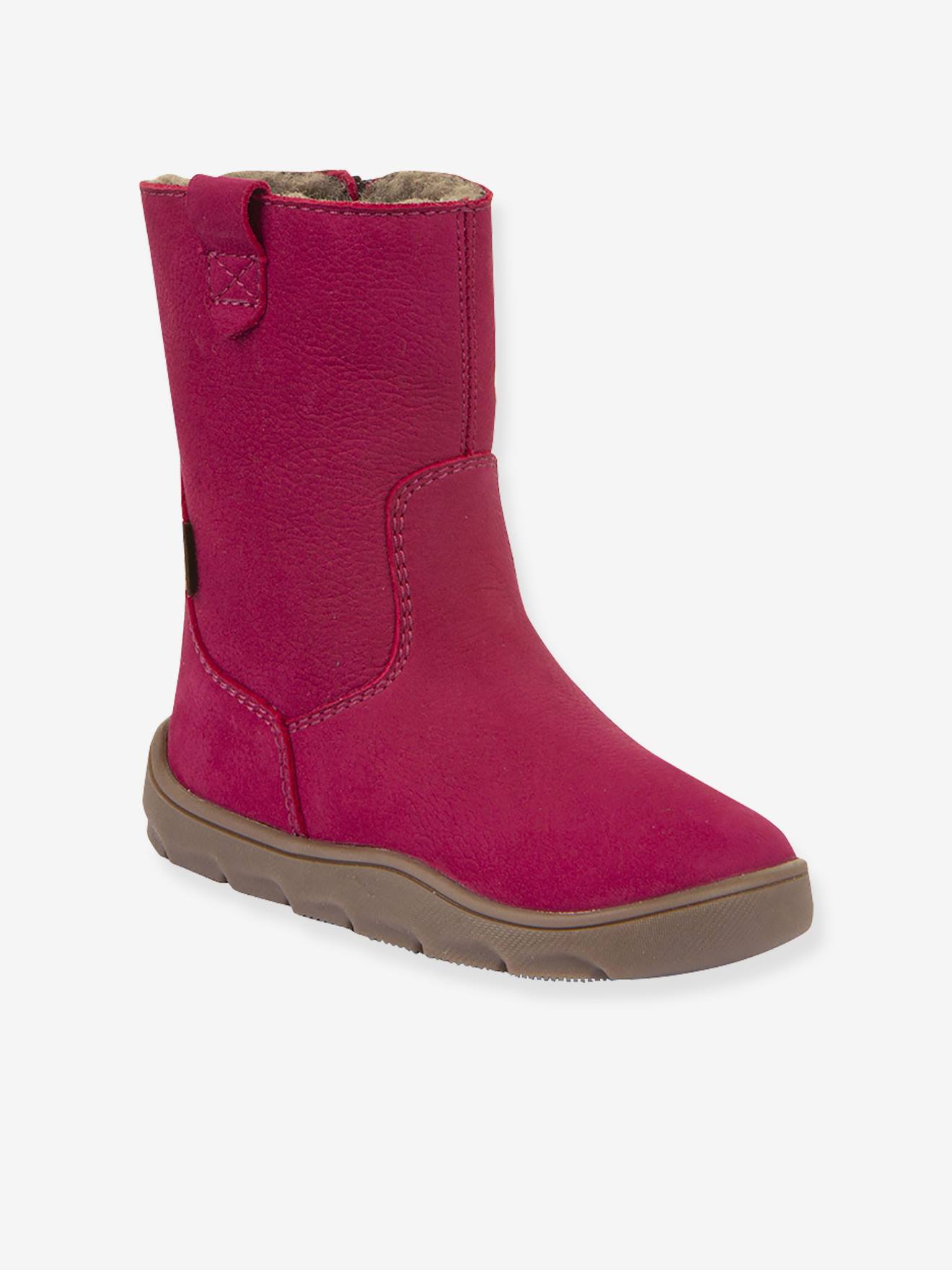 Bottes pieds nus pour filles BAREFOOT ZERU TEX Froddo fuchsia