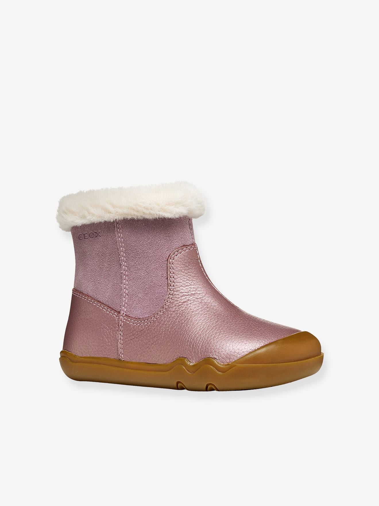 Bottes premiers pas Steppieup prune