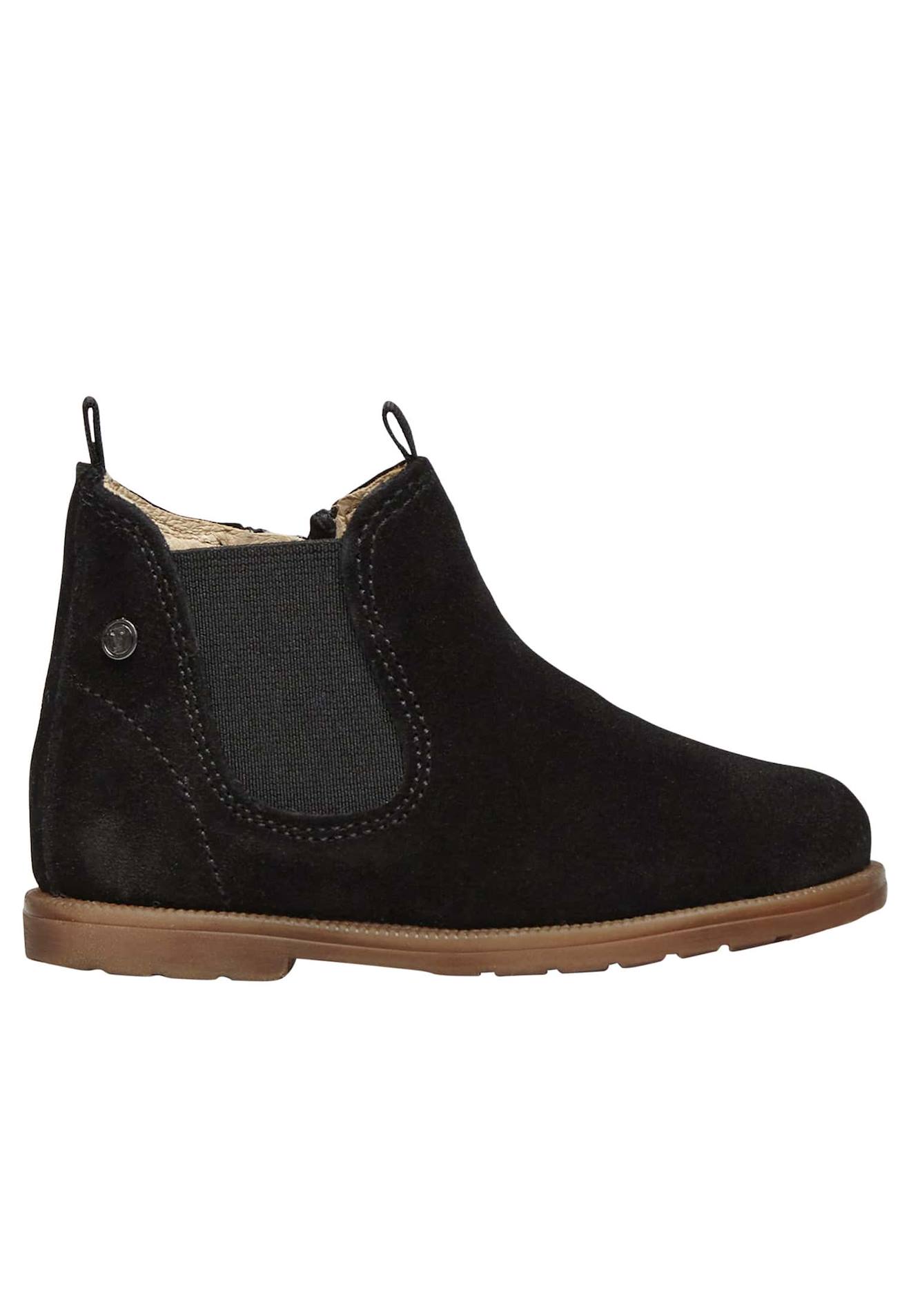 Bottines En Suède Winter Wood Noir-