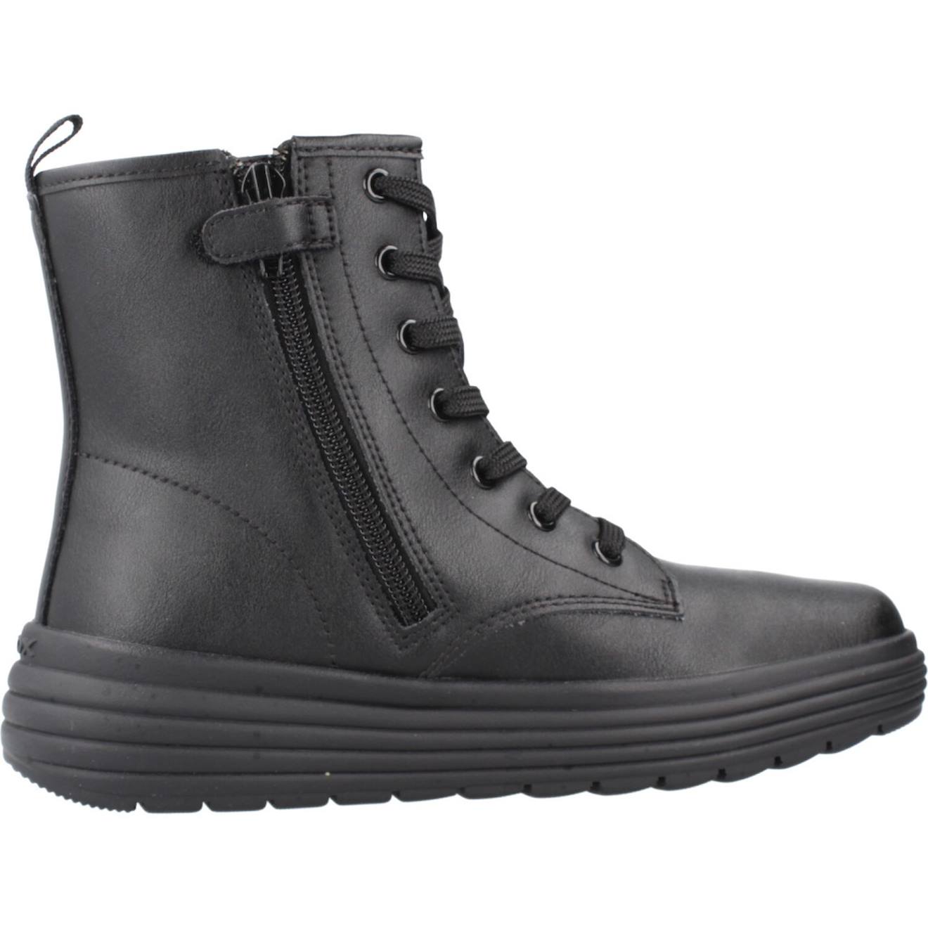 Bottines Fille Zippées J Phaolae Noir