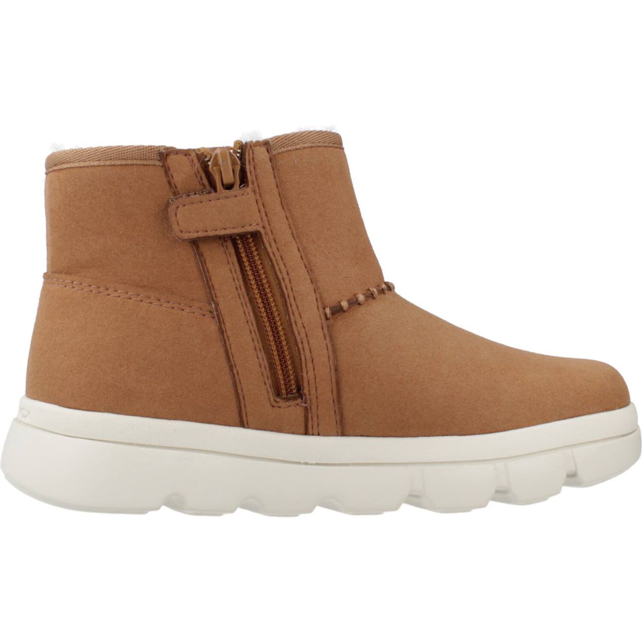 Bottines Fille Zippées J Willaboom Marron