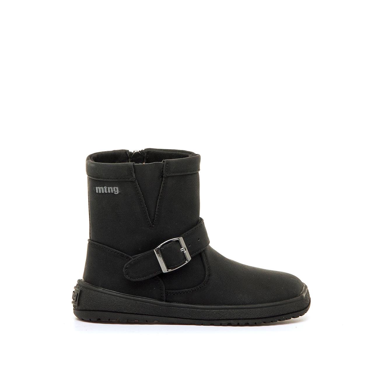 Bottines Filles Synthétique Fermeture Éclair Barefoot Black