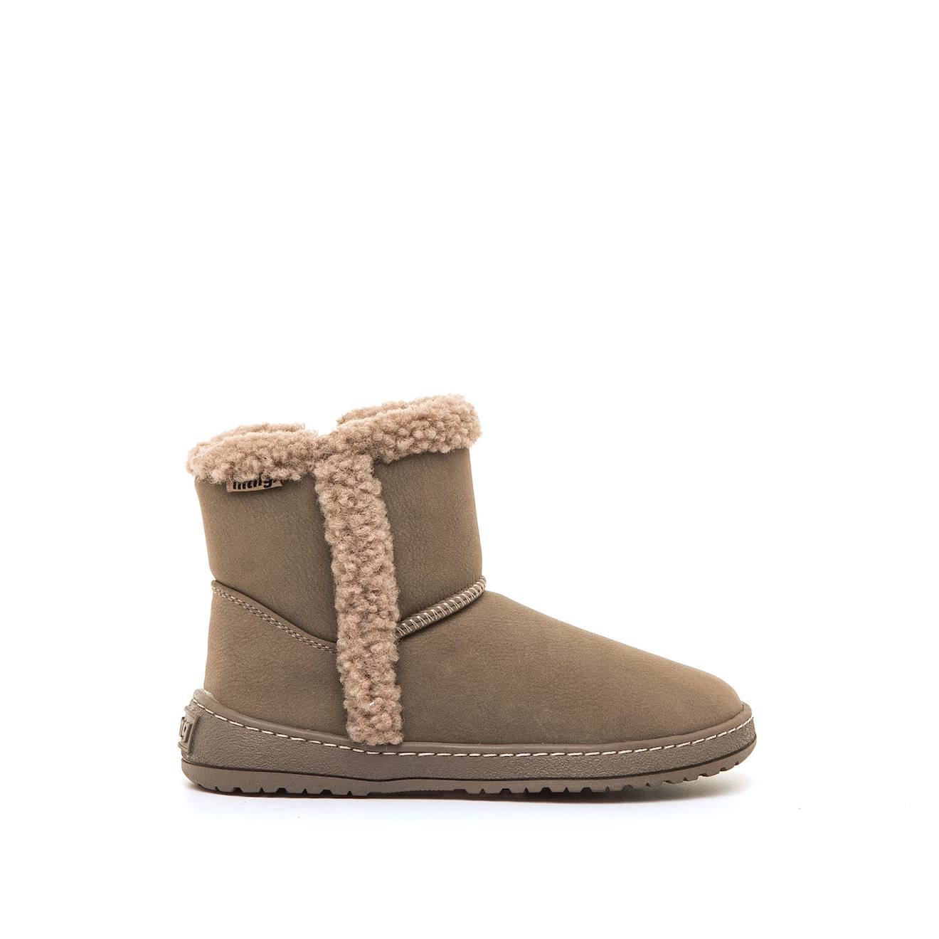 Bottines Filles Synthétique Fermeture Éclair Barefoot Brown