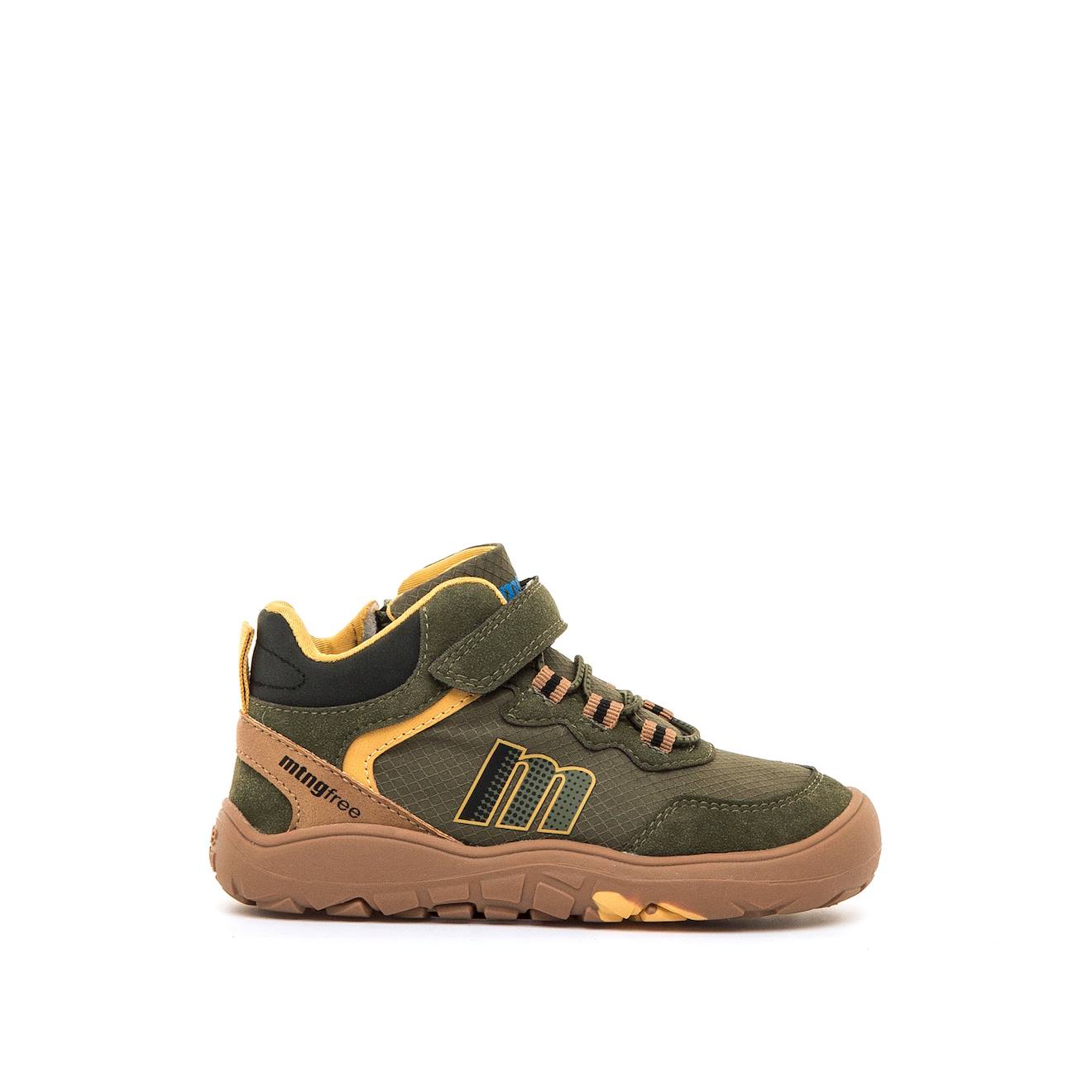 Bottines Garçon Synthétique Fermeture Éclair Barefoot Green