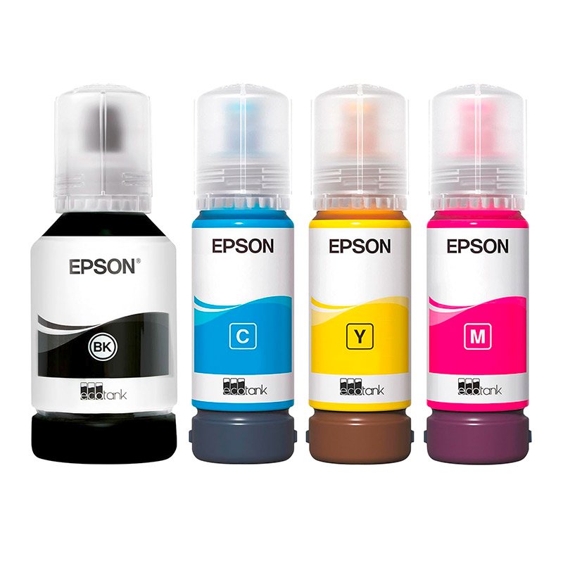 Bouteilles D'encre Epson Multipack 102 Ecotank (noir, Cyan, Magenta, Jaune)