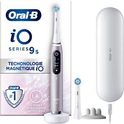Brosse à dents électrique ORAL-B IO9s Serie s rose quartz