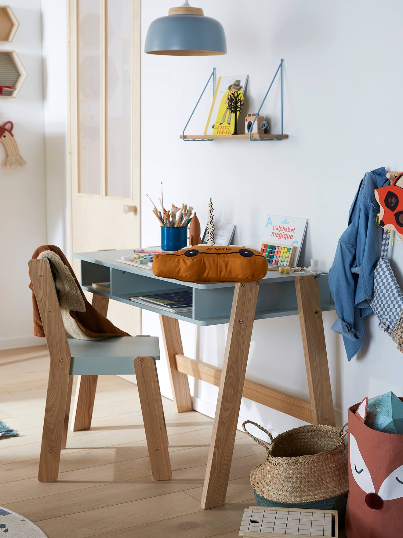 Bureau enfant ARCHITEKT vert