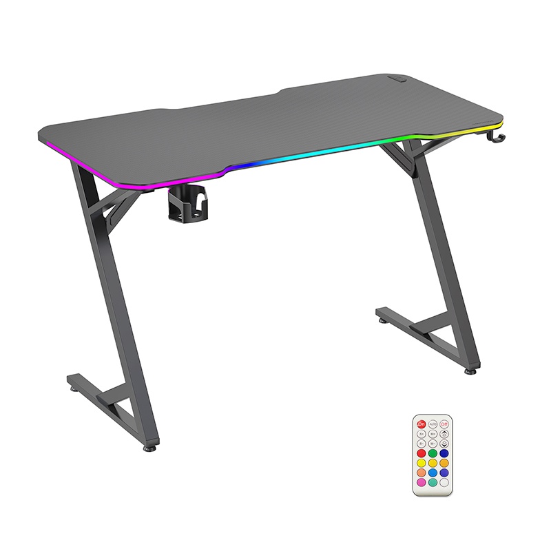 Bureau Gaming Edenwood Bg120 Led Noir