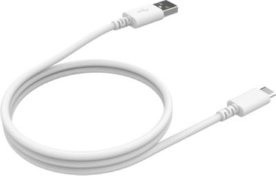 Câble de charge LISTO USB-A vers USB-C 1M Blanc