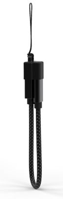 Câble micro USB ADEQWAT vers USB noir 20cm Porte-clés