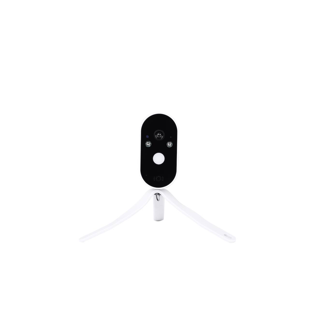 Caméra Zen Travel + Tripod Pour Écoute Bébé Blanc
