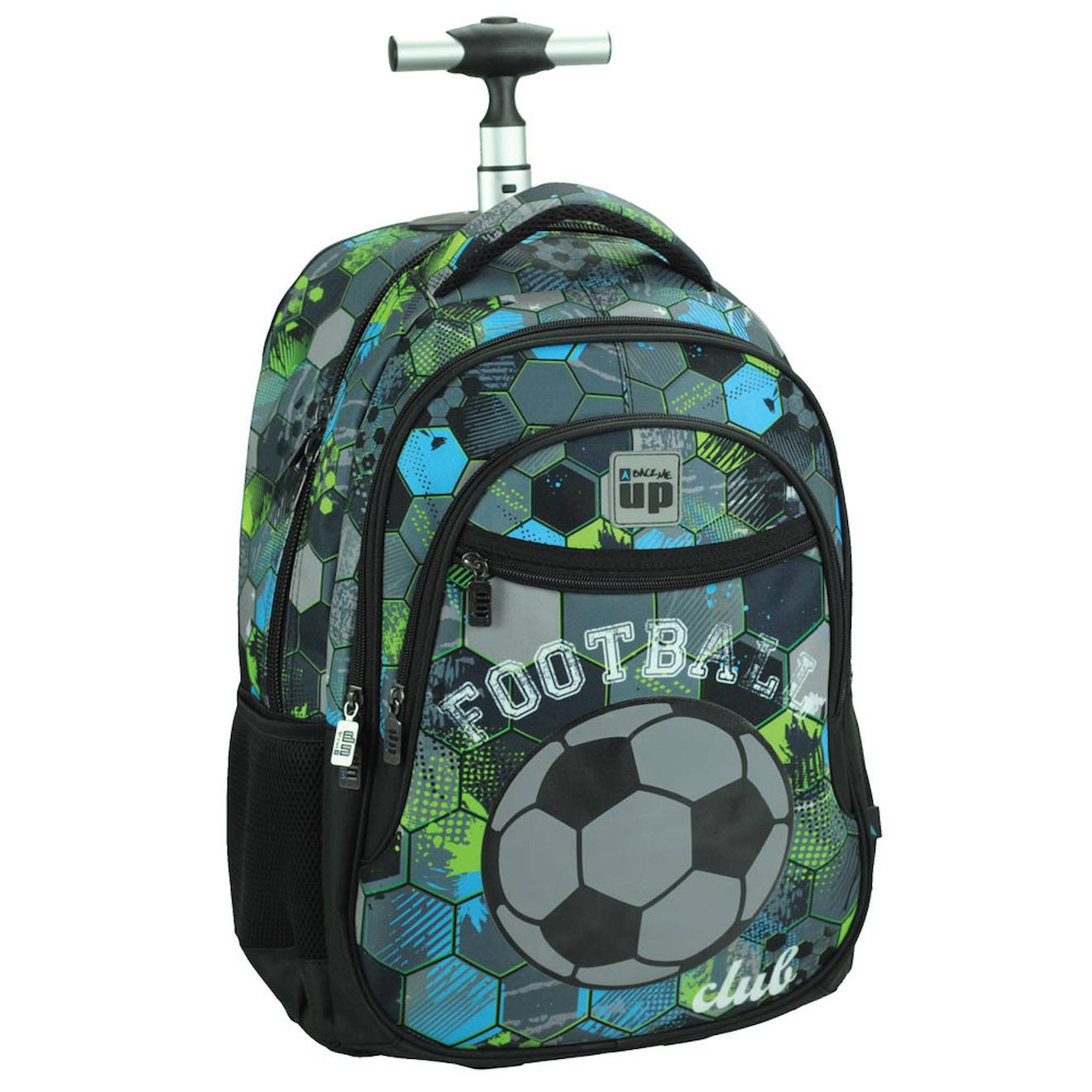 Cartable À Roulettes Garçon Back Me Up Football Club Multicolore