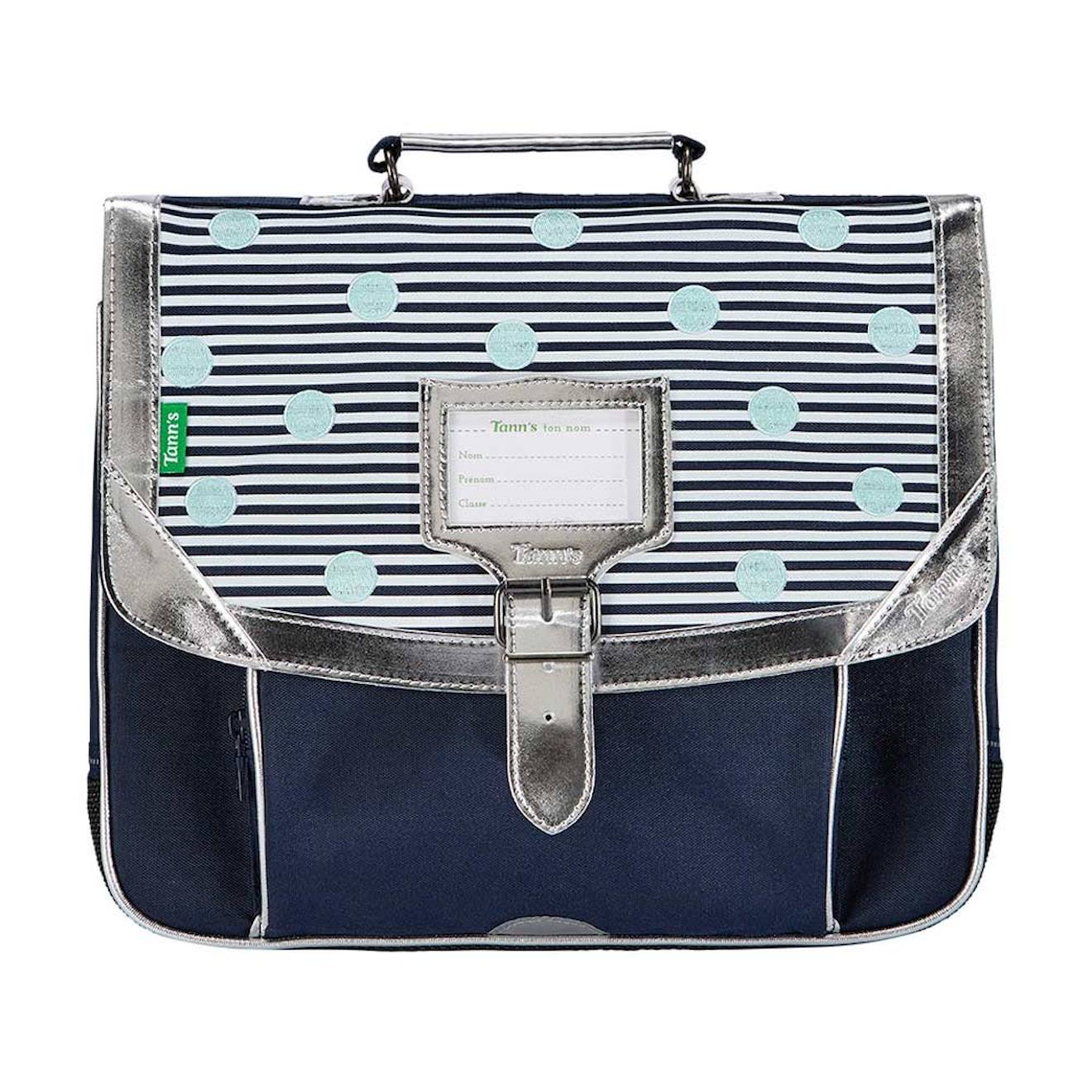 Cartable Gaëlle 35 Cm Les Fantaisies Gris / Bleu / Marine / Blanc