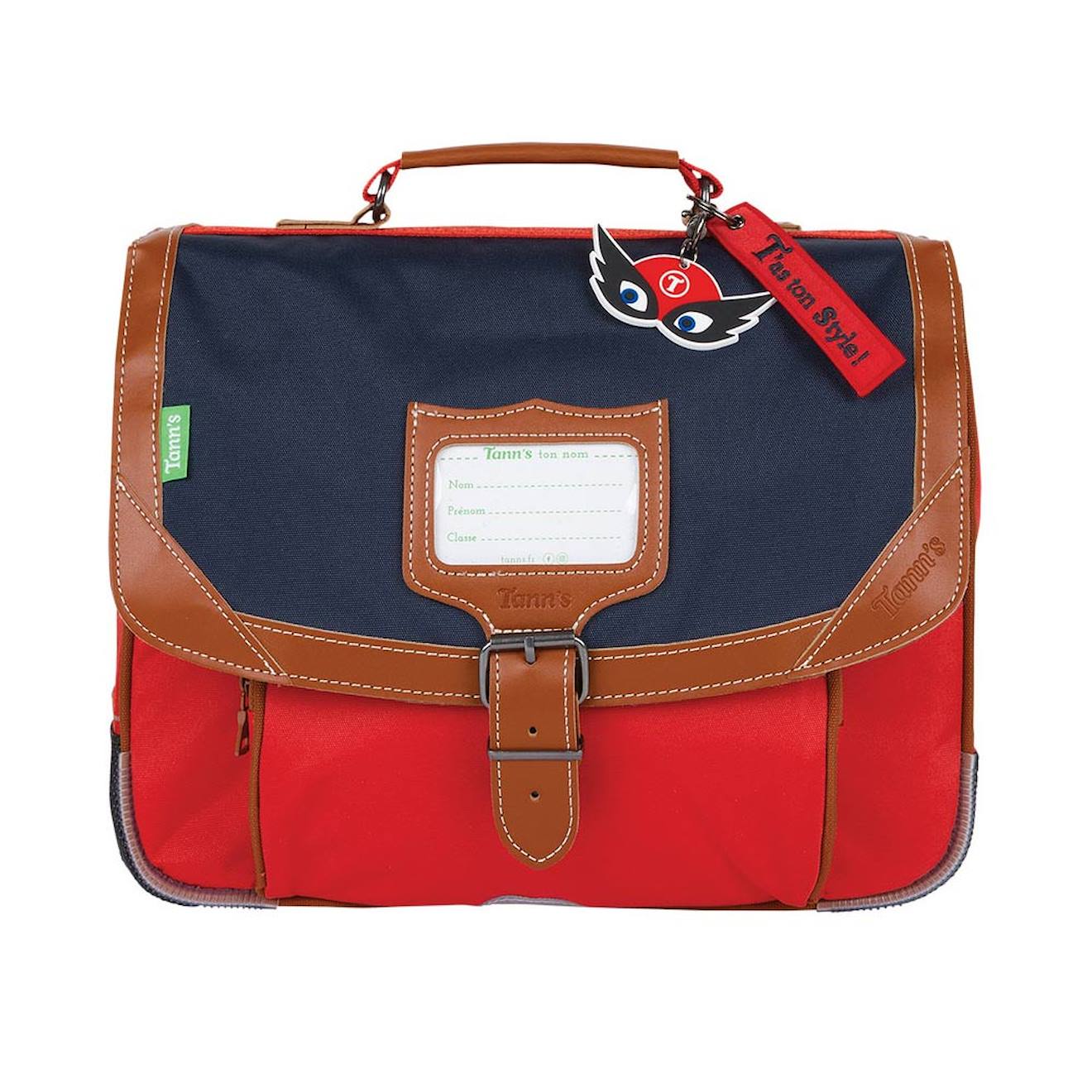 Cartable Maternelle Arthur Bicolore 32 Cm Réfléchissant Imperméable Noir / Bleu / Marine / Bleu
