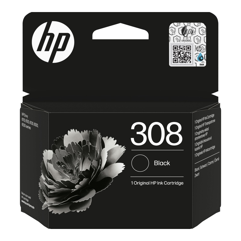 Cartouche D’encre Noire Hp 308 Authentique
