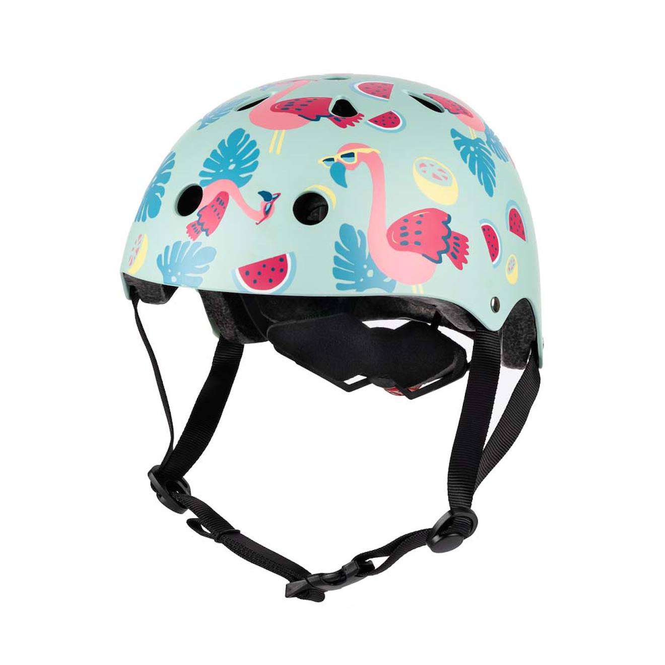 Casque Velo Et Trottinette Enfant Lids Flamingo Bleu/rose
