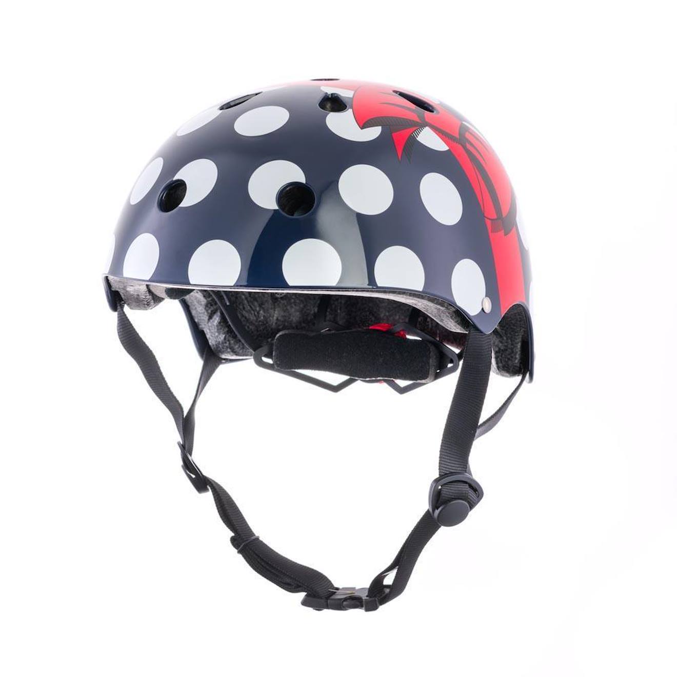 Casque Velo Et Trottinette Enfant Lids Polka Dot Bleu/blanc/rouge