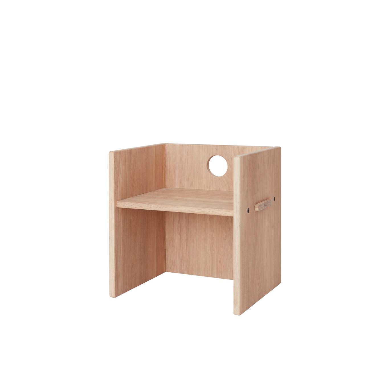 Chaise En Chêne Marron