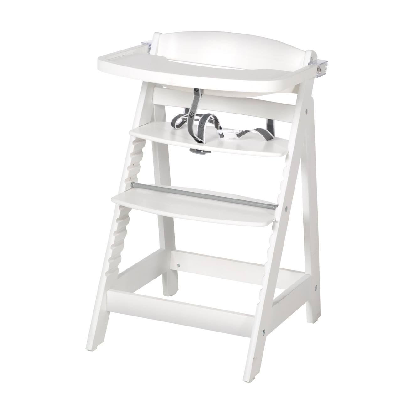 Chaise Haute Évolutive Avec Plateau Repas Amovible Sit Up Fun Blanc