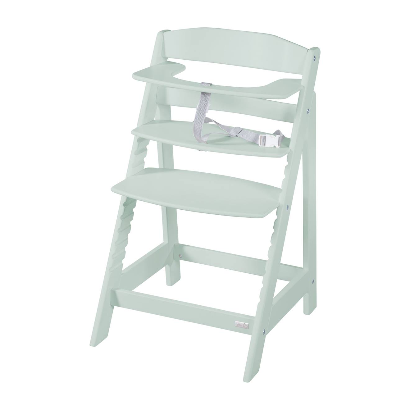 Chaise Haute Évolutive En Bois Sit Up Flex - Utilisable Jusqu'à La Chaise D'adolescent Vert Menthe