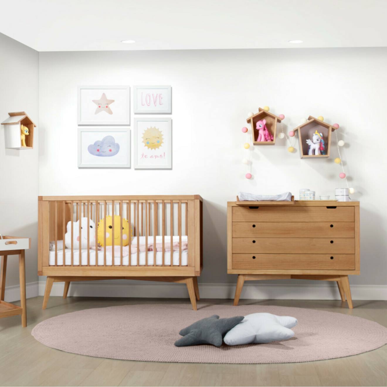 Chambre Complète Montessori Bébé Bois Massif Marley Bois