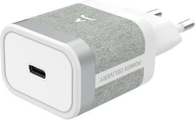 Chargeur ADEQWAT USB-C 35W PowerDelivery Blanc