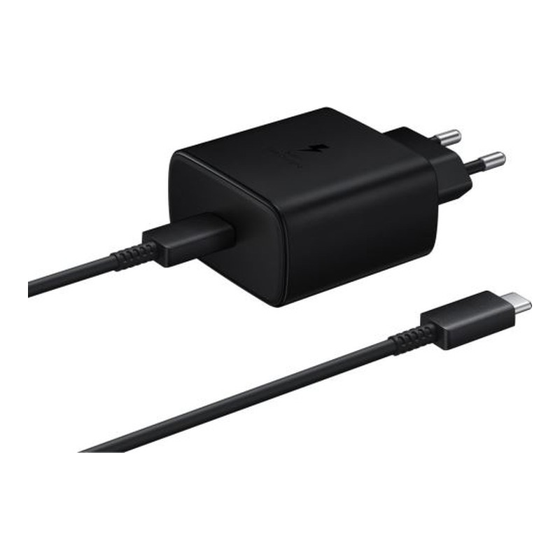 Chargeur Secteur Usb-c Samsung 45w + Câble 1m Noir