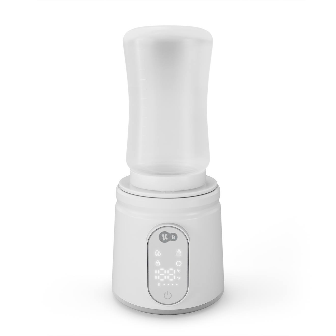 Chauffe-biberon Micare Portable Avec Modes Lait Et Eau, Technologie De Mélange Et Verrouillage Blanc