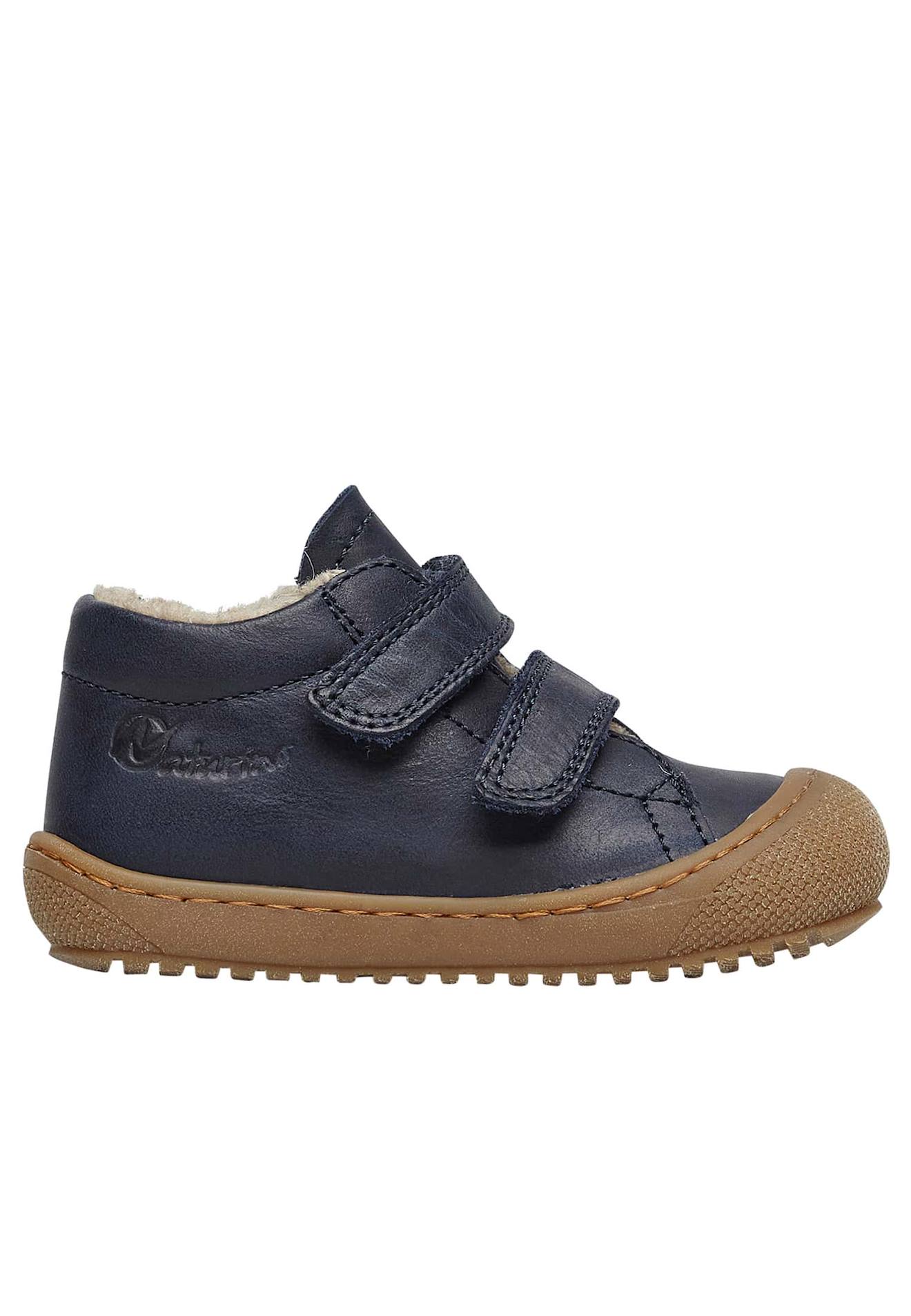 Chaussons Doublés En Laine Racoon Vl Bleu Foncé-