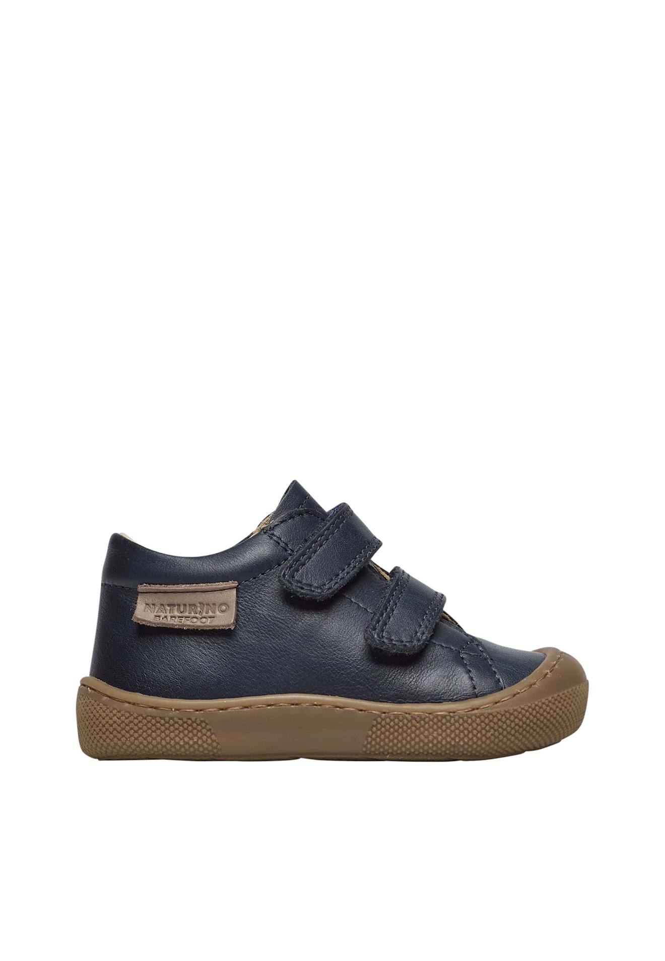 Chaussures Barefoot En Cuir Amur Vl Marine-