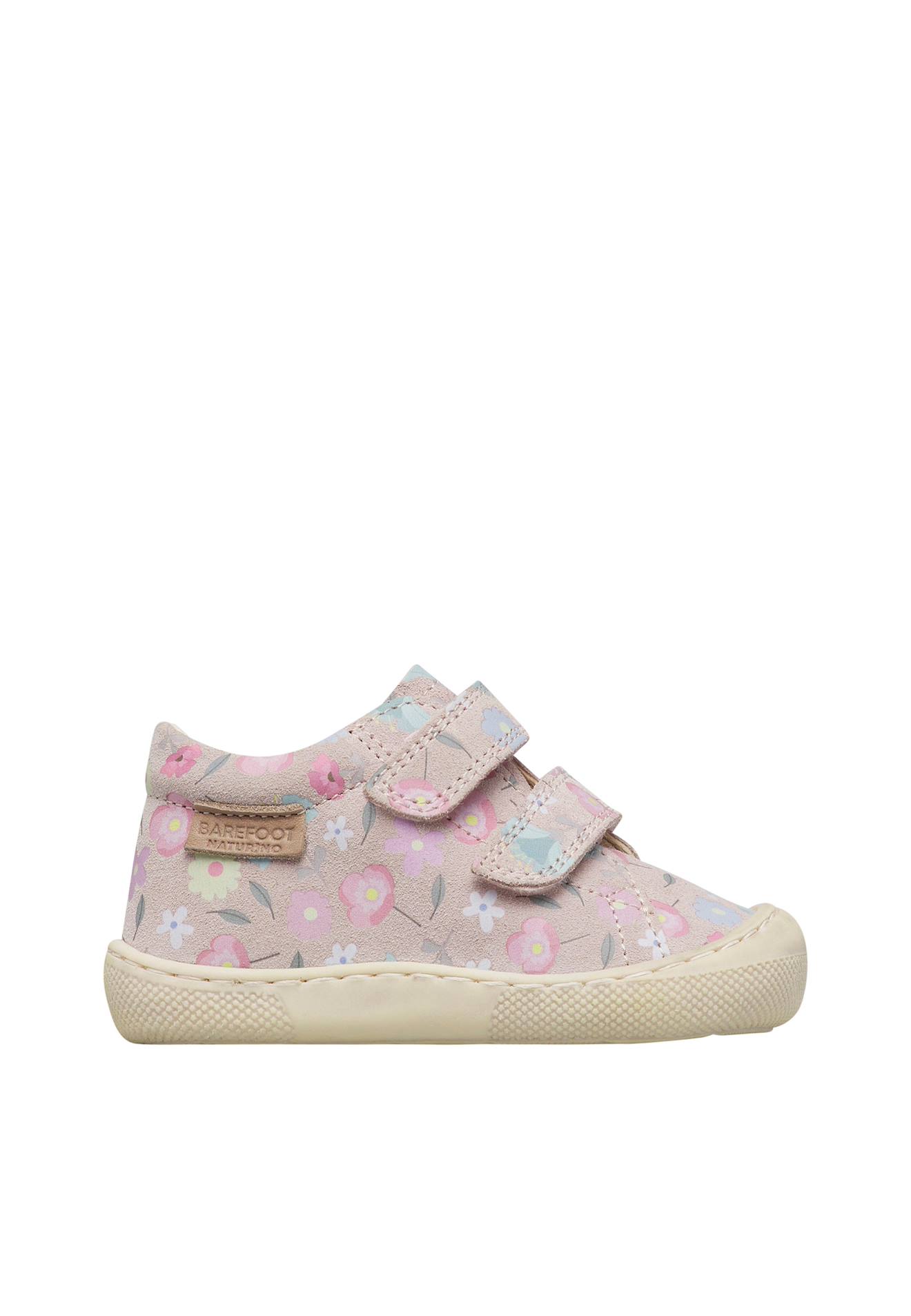 Chaussures Barefoot En Daim Amur Vl Rose Poudré-