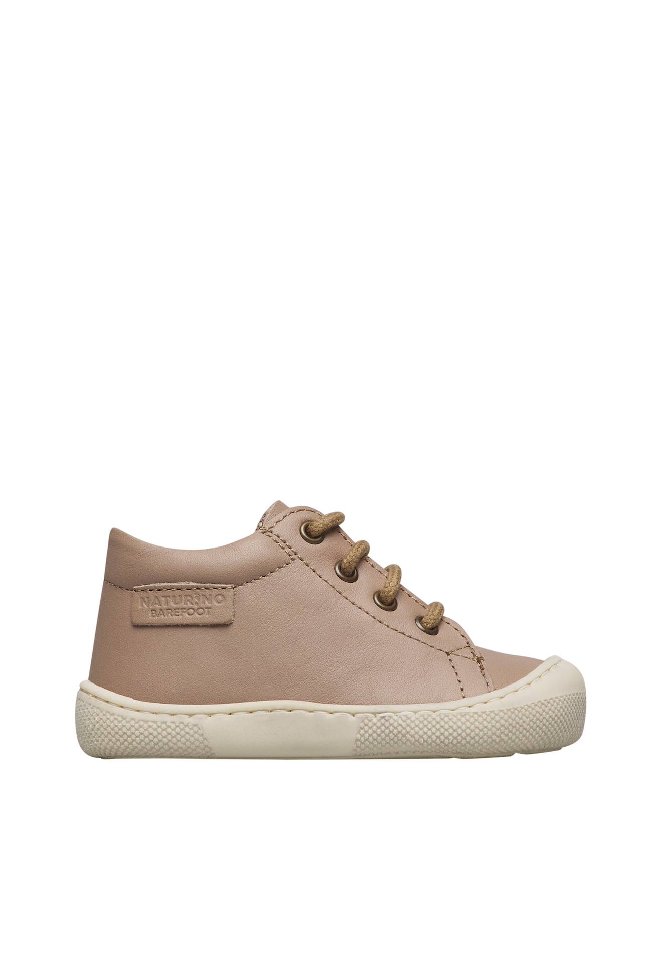 Chaussures En Cuir Amur Gris Tourterelle-